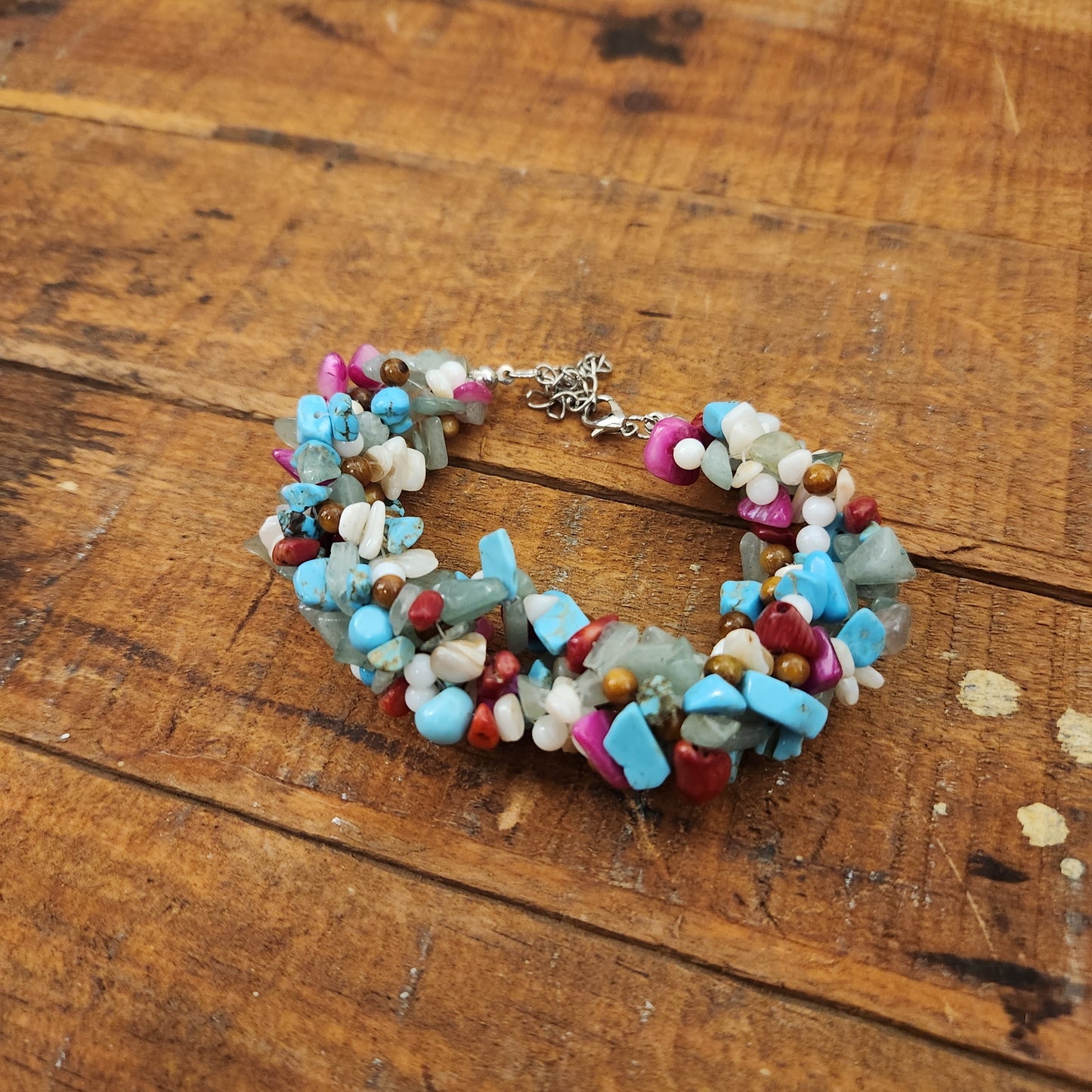 Multi beaded bracelet