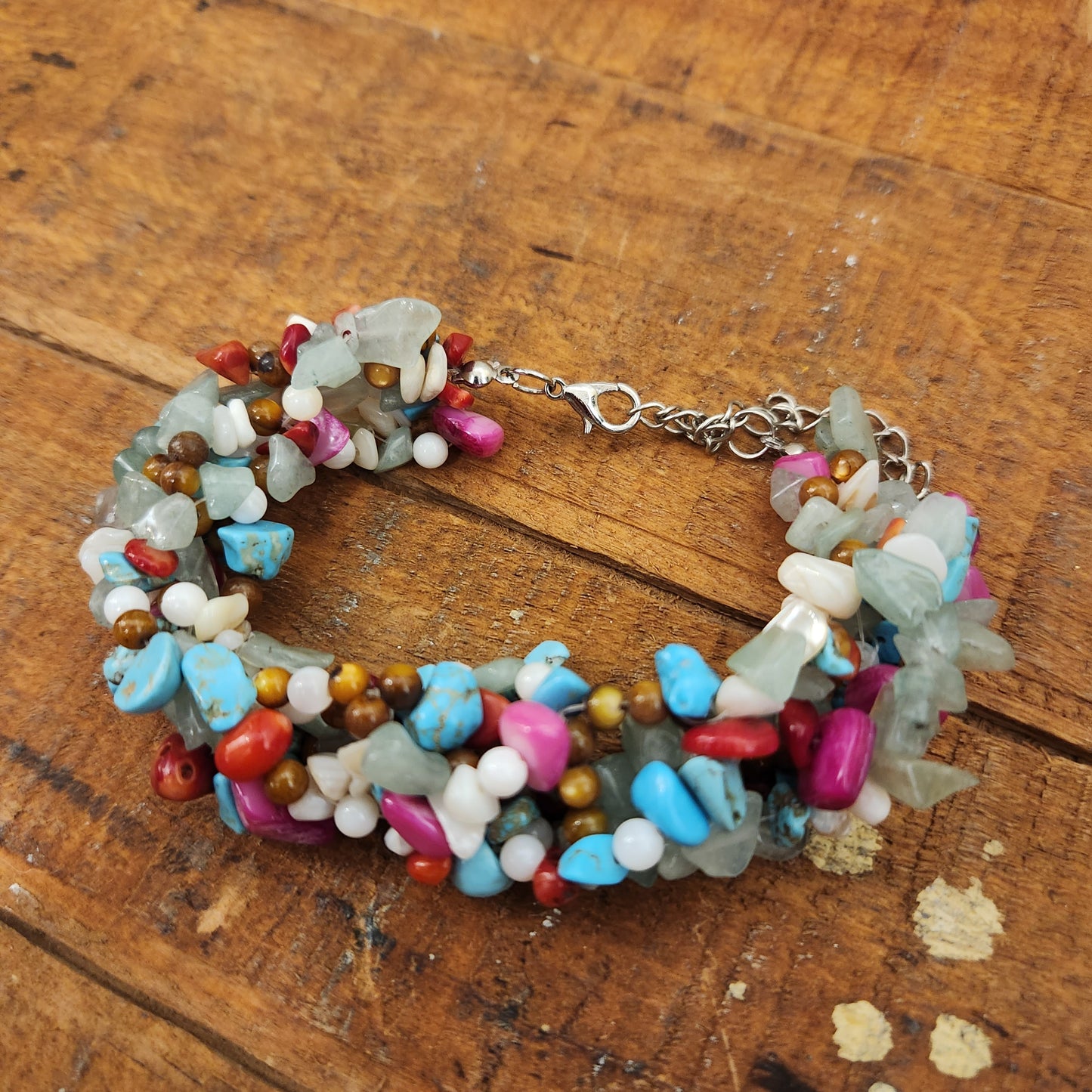 Multi beaded bracelet